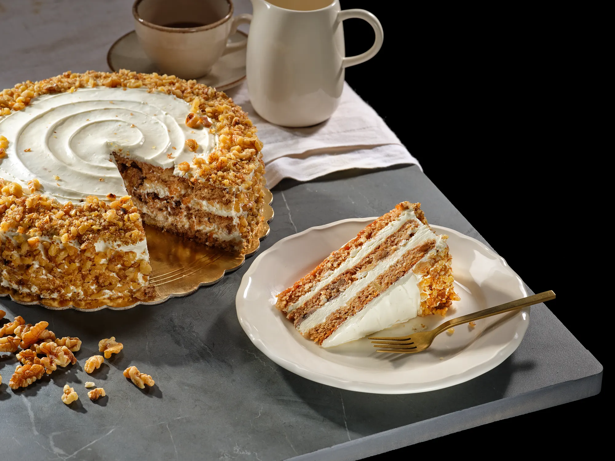Goldenharvest Food Cakes — commercial food photography by Stephen Galea, Malta